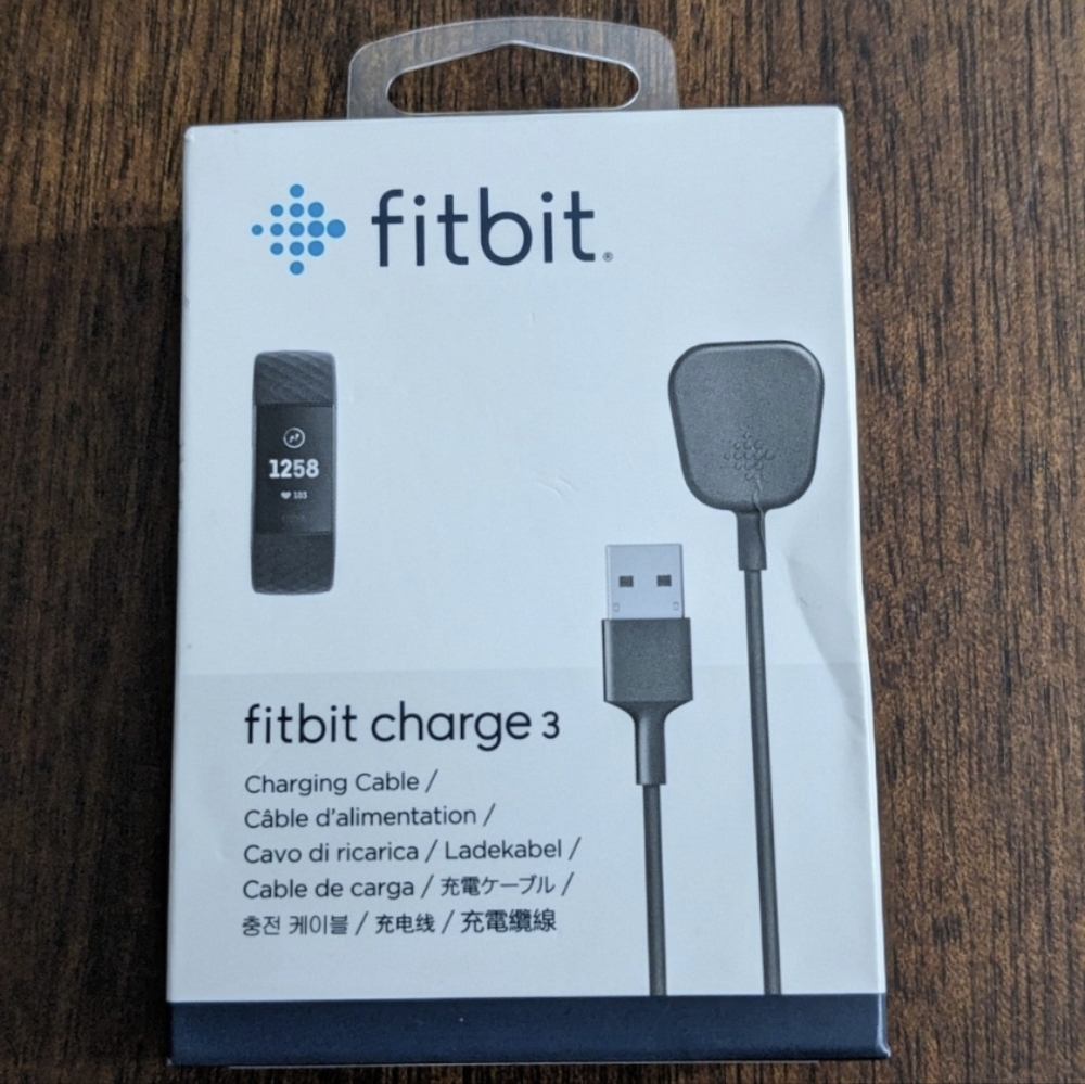 Fitbit Charge 3 Charging Cable, NEW